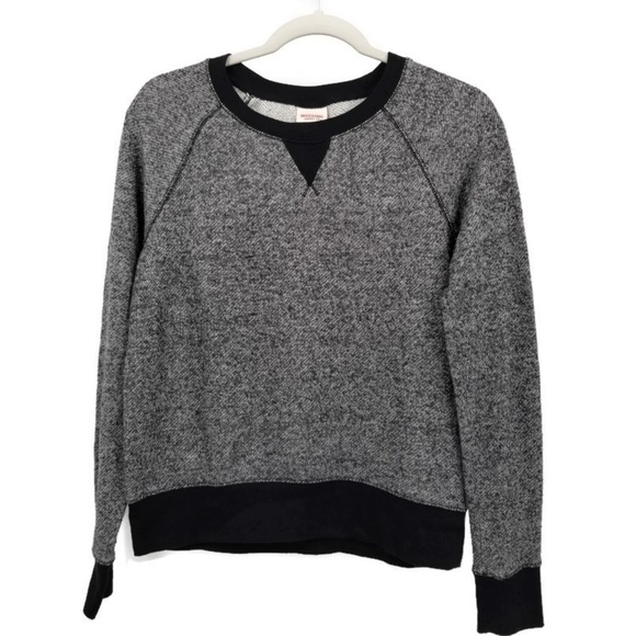 Mossimo Supply Co. Tops - Mossimo thin sweatshirt from Target Black and Gray